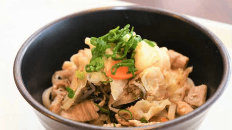 千僧牛もつうどん