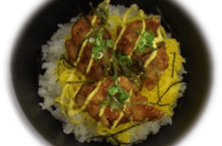 鶏からマヨ丼