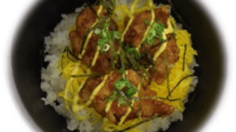 鶏からマヨ丼
