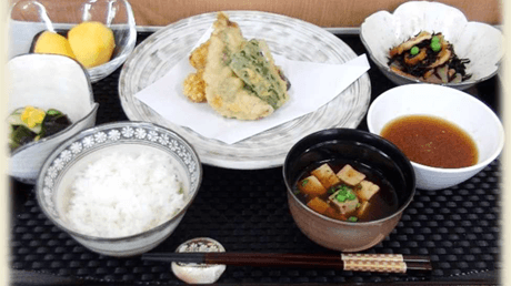 真ホッケ天ぷら