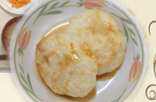 いもだんご砂糖醤油がけ