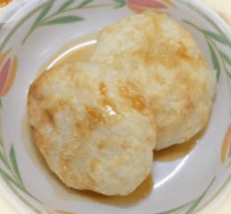 いもだんご砂糖醤油がけ
