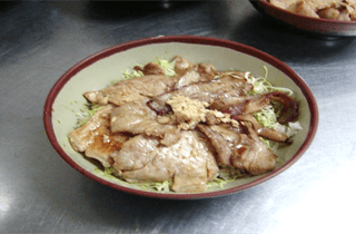 豚たま丼