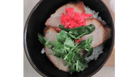 焼豚玉子飯