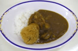 目達原カレー（コロッケカレー）