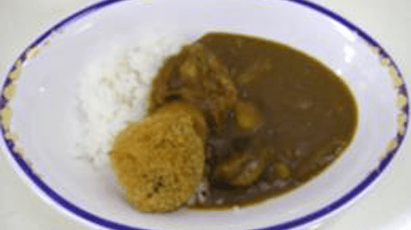 目達原カレー（コロッケカレー）