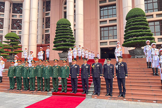 陸幕長のベトナム訪問について | 陸上自衛隊 公式Webサイト：JGSDF