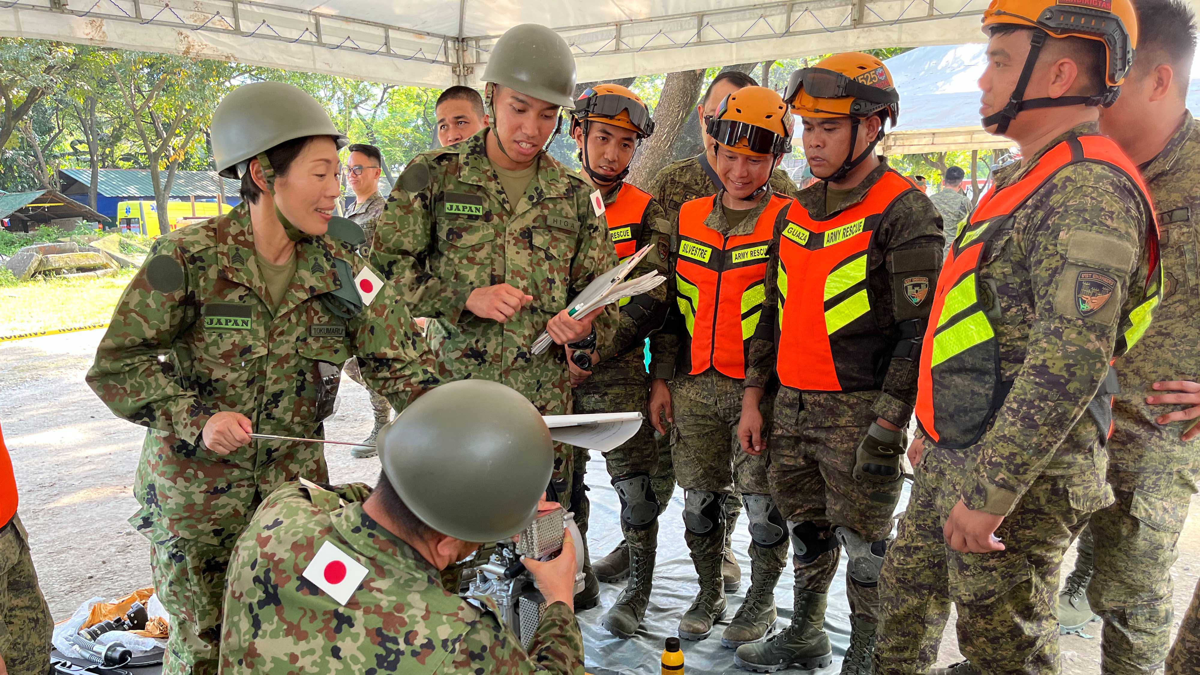 フィリピンに対する能力構築支援（HA／DR） | 陸上自衛隊 公式Web