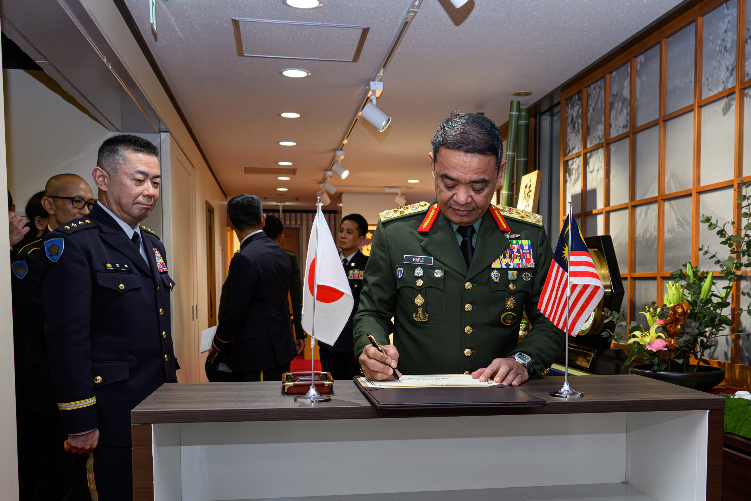 マレーシア陸軍司令官ムハンマド・ハフィズディアン・ ビン