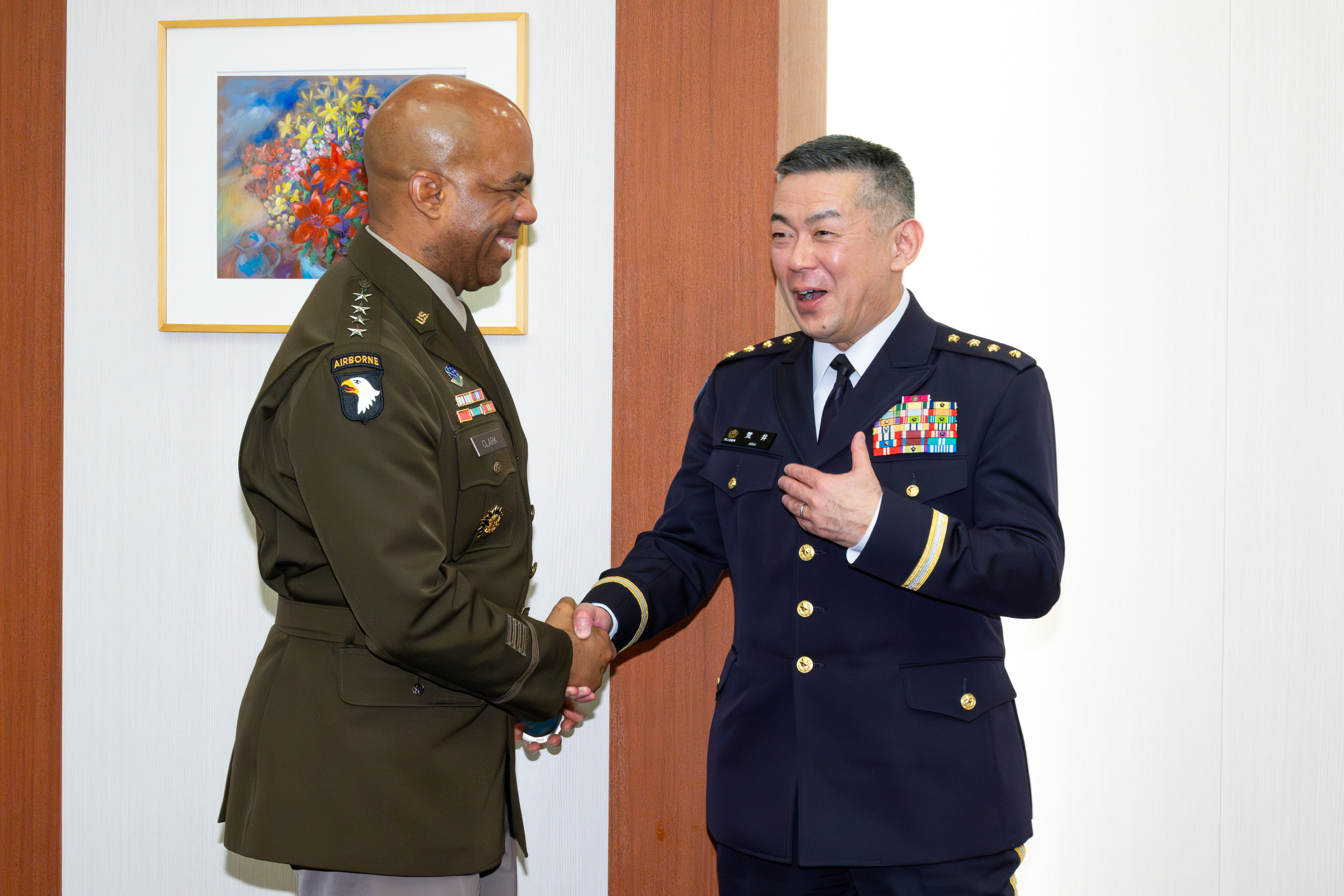 米太平洋陸軍司令官クラーク大将との二者懇談について | 陸上自衛隊