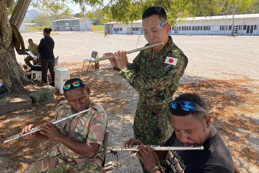 パプアニューギニア国防軍に対する能力構築支援 | 陸上自衛隊 公式Web