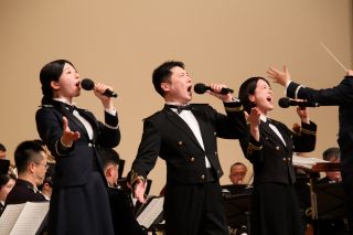 3自衛隊合同コンサートの様子