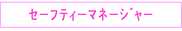 セーフティーマネージャー