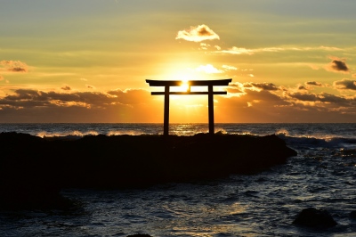 神磯の鳥居①