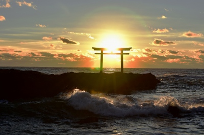 神磯の鳥居③