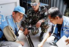 Activities of Military monitors in Nepal (2007~)