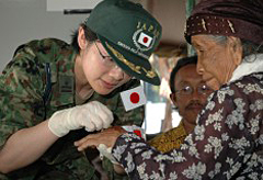 Emergency air transportation for the patients in Pakistan (2005)