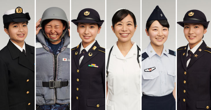 女性自衛官の活躍｜自衛官募集ホームページ