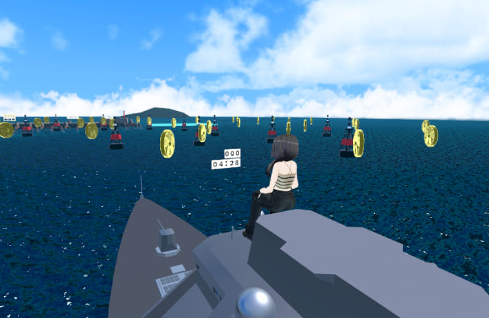 陸・海・空の乗り物でゲームに挑戦