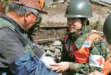 【陸上】衛生科|動画でわかる!自衛隊:自衛隊での仕事|自衛官募集ホームページ