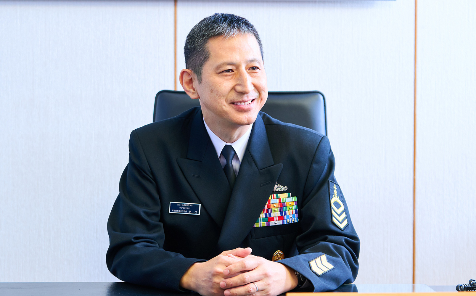 貴重！海上自衛隊先任伍長記章１桜 貴重！海上自衛隊先任伍長記章1桜