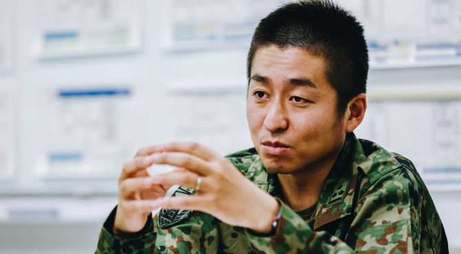 陸上自衛隊 東部方面混成団本部 人事幹部 3等陸佐 柿原 尚大