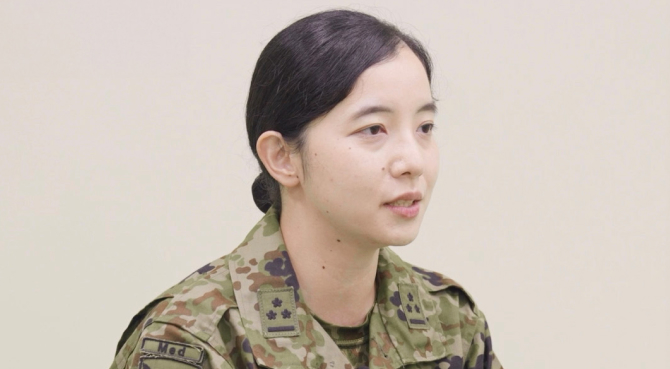 陸上自衛隊 医科・歯科幹部 歯科医官 1等陸尉 石橋 瑠璃