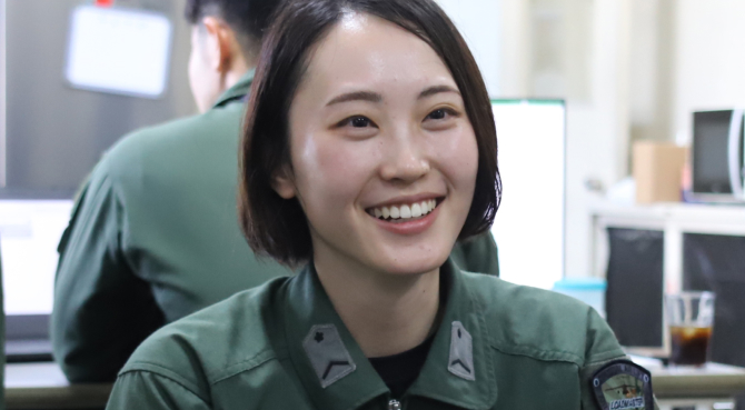 第2輸送航空隊 空中輸送 3等空曹 廣瀬 千晴