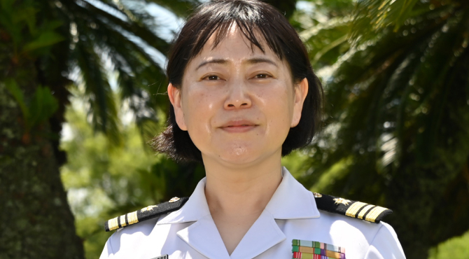 海上自衛隊 佐世保地方総監部管理部 メンタルヘルス担当 3等海佐 柴田寛子
