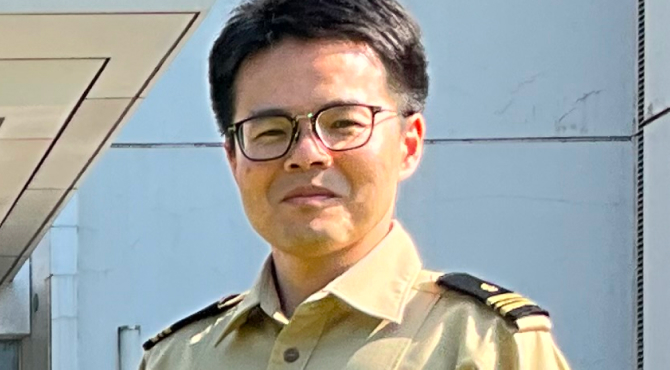 海上自衛隊 補給本部 航空弾薬・火工整備班長 3等海佐 晴山憲