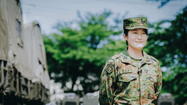 陸上総隊司令部 運用部防衛課<br>野呂瀬敬子 3等陸佐
