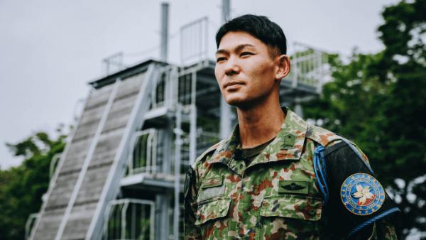 陸上自衛隊第1空挺団<br>小田一幾 3等陸曹