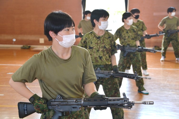 【国防女子くるめっ娘vol.27】「格闘（小銃技術）」