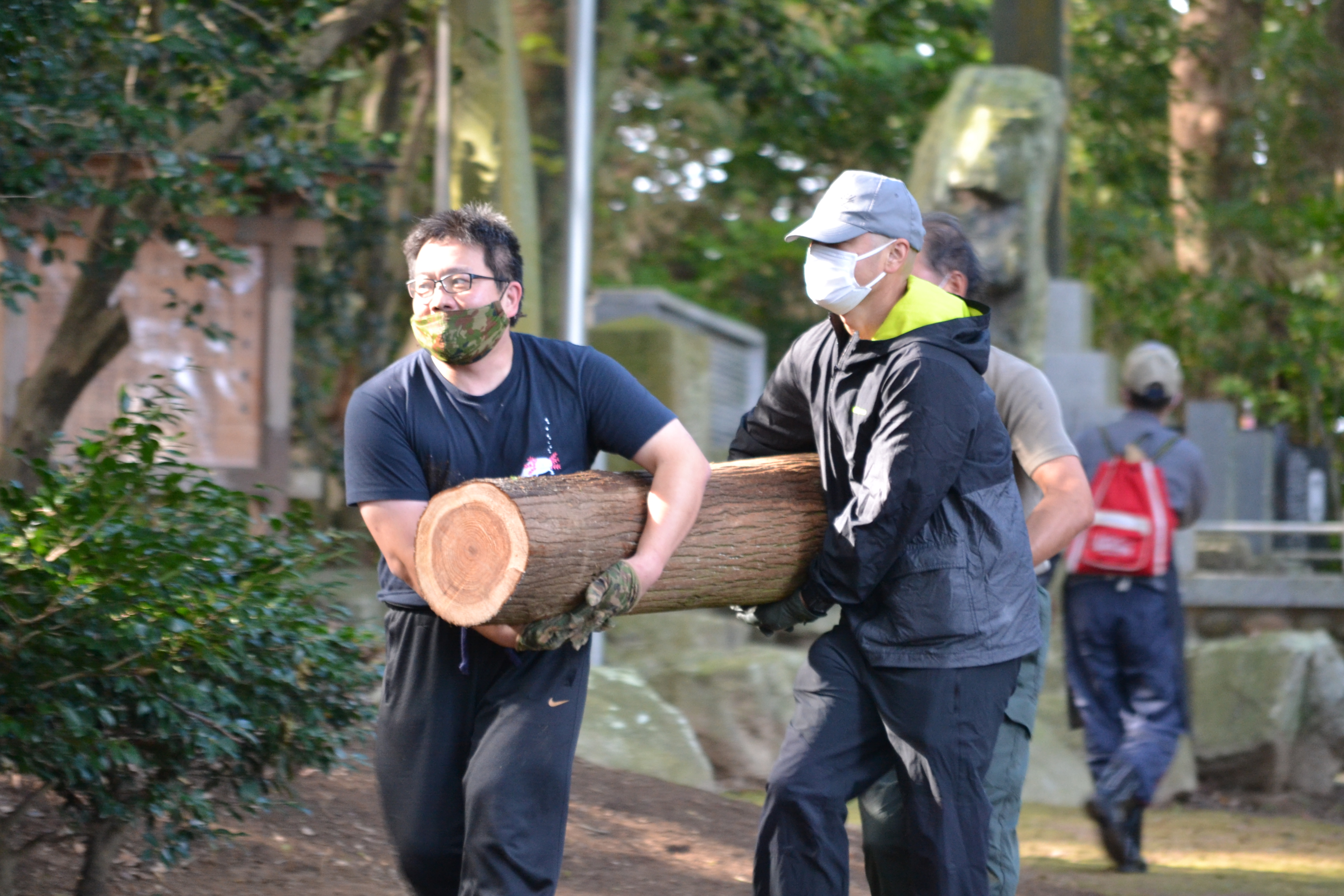 【山川招魂社清掃活動】「久留米駐屯地修親会」