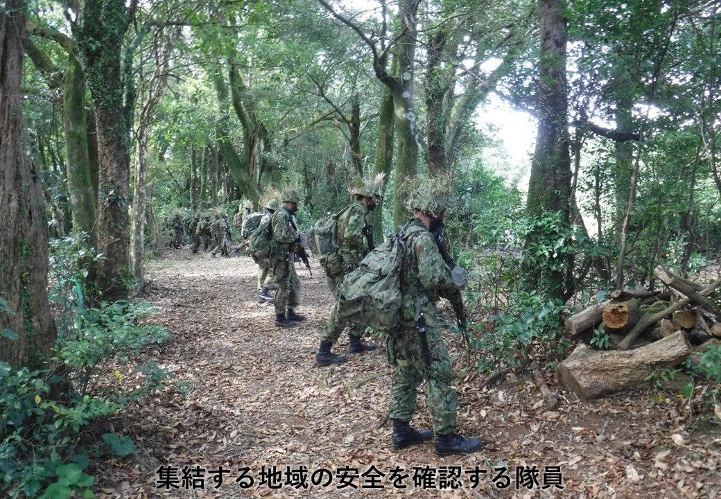 【野営訓練】 第５陸曹教育隊 陸曹中級課程