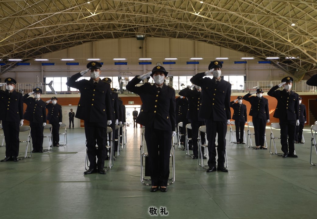 【自衛官候補生課程<br>修了式】<br>第１１８教育大隊