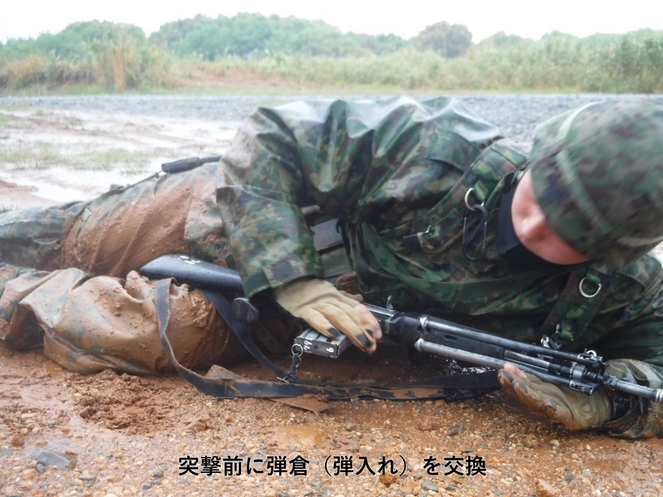 【戦闘訓練】第５陸曹教育隊普通科教育中隊