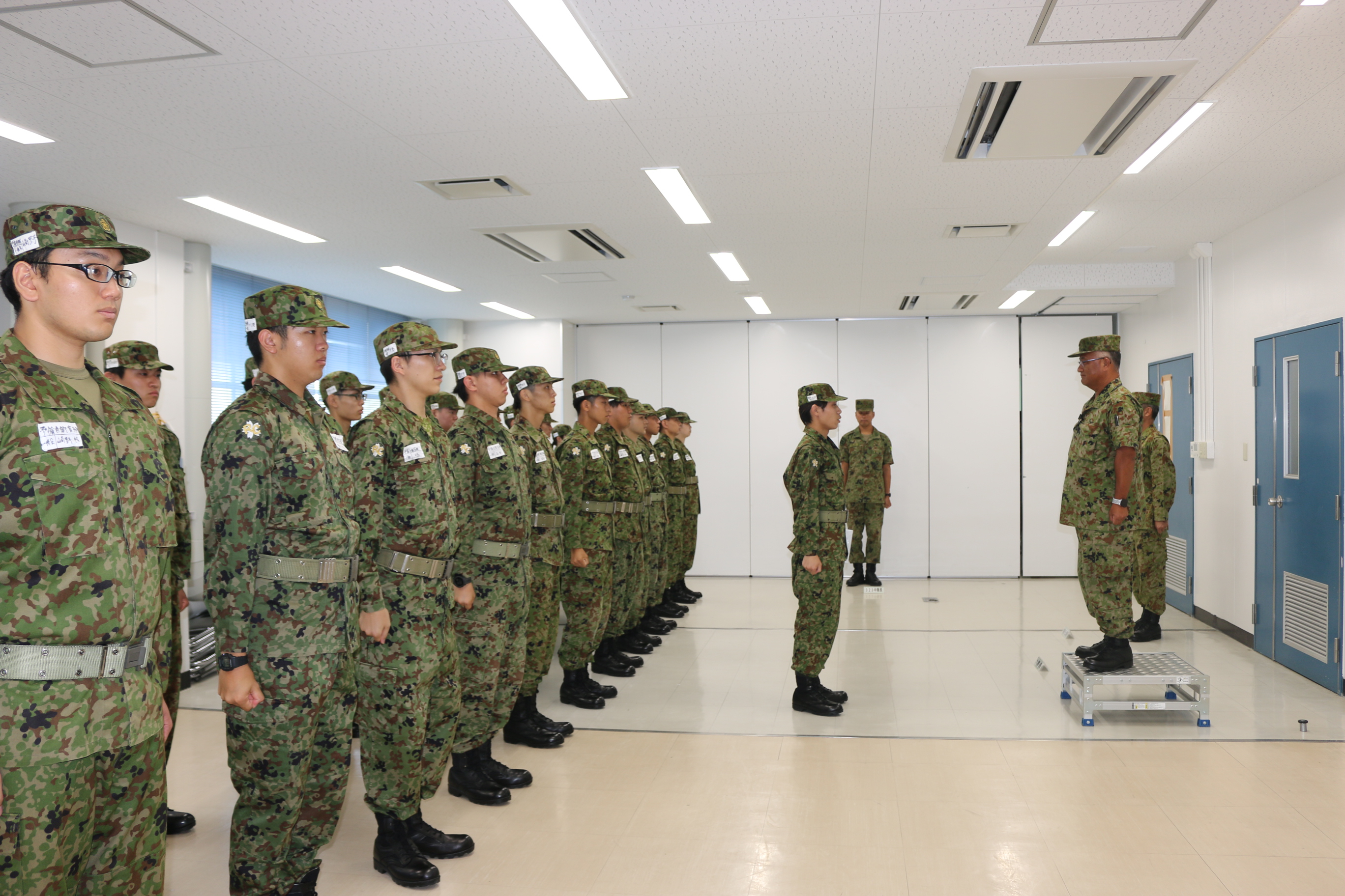 予備自衛官補 招集教育訓練】<br>第118教育大隊