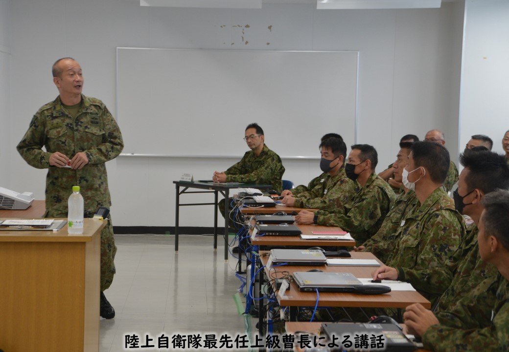 講話】 第5陸曹教育隊