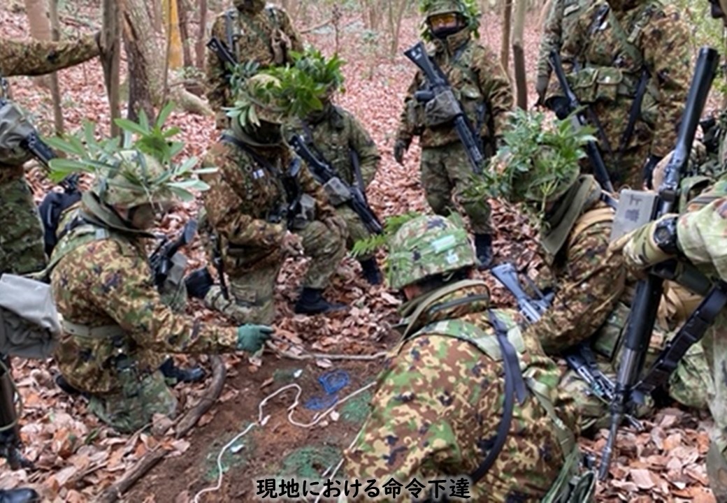 【前衛分隊訓練】