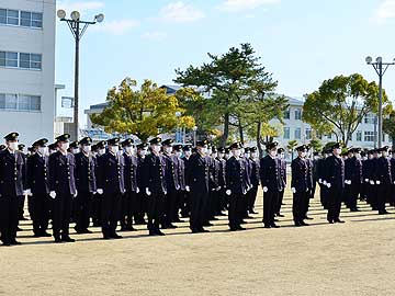 自衛官候補生入隊式