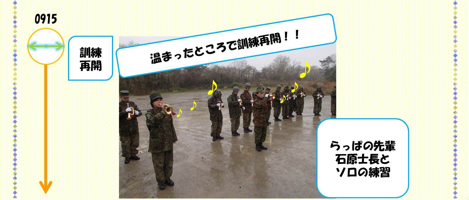 女性自衛官の一日