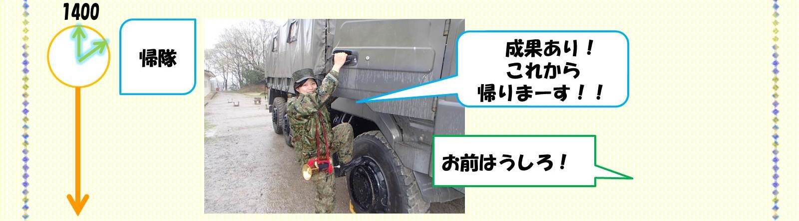 女性自衛官の一日
