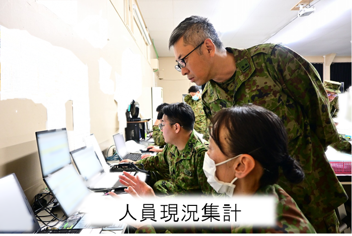人員現況集計