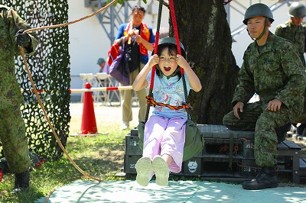 ふれあい広場の景況