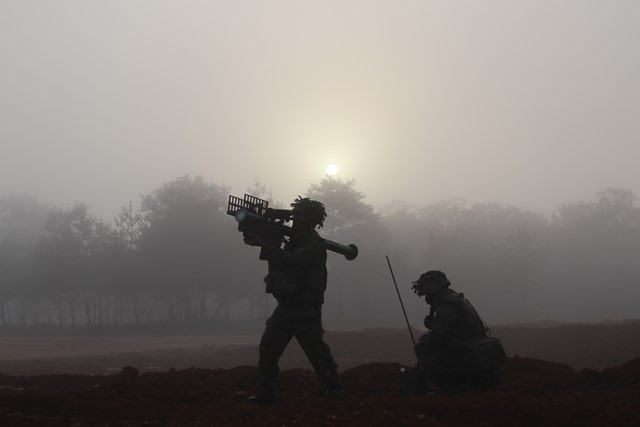 ９１式携帯地対空誘導弾での対空戦闘