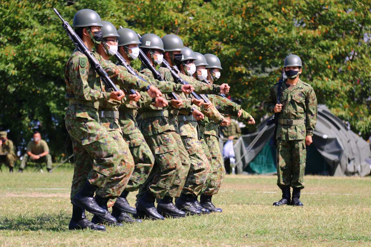 分隊教練で部隊を指揮