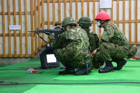 実弾射撃訓練(第17普通科連隊教育隊)