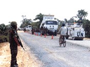 道路補修及び警備