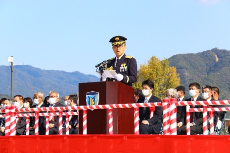 旅団長式辞